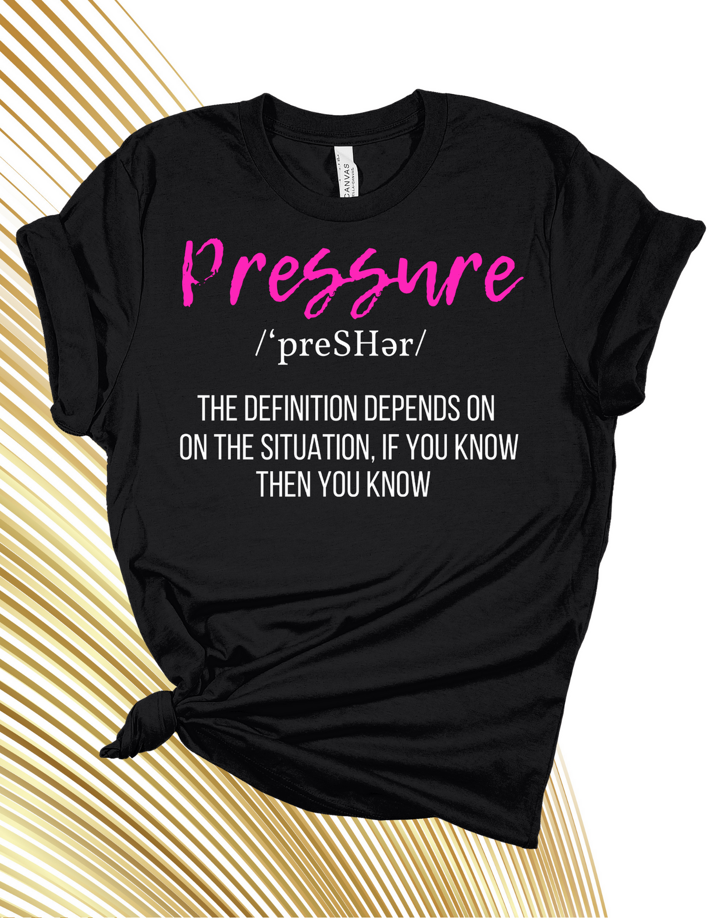 Pressure ' The Definition Depends On The Situation If You Know You Know